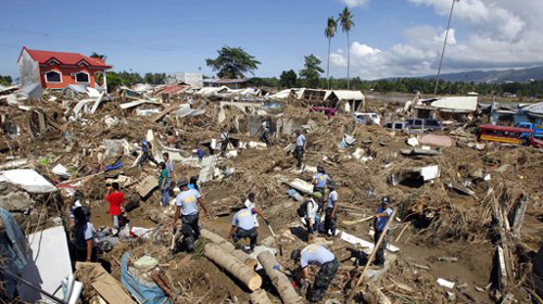 Philippines la tempête Washi a fait près de 1 000 morts